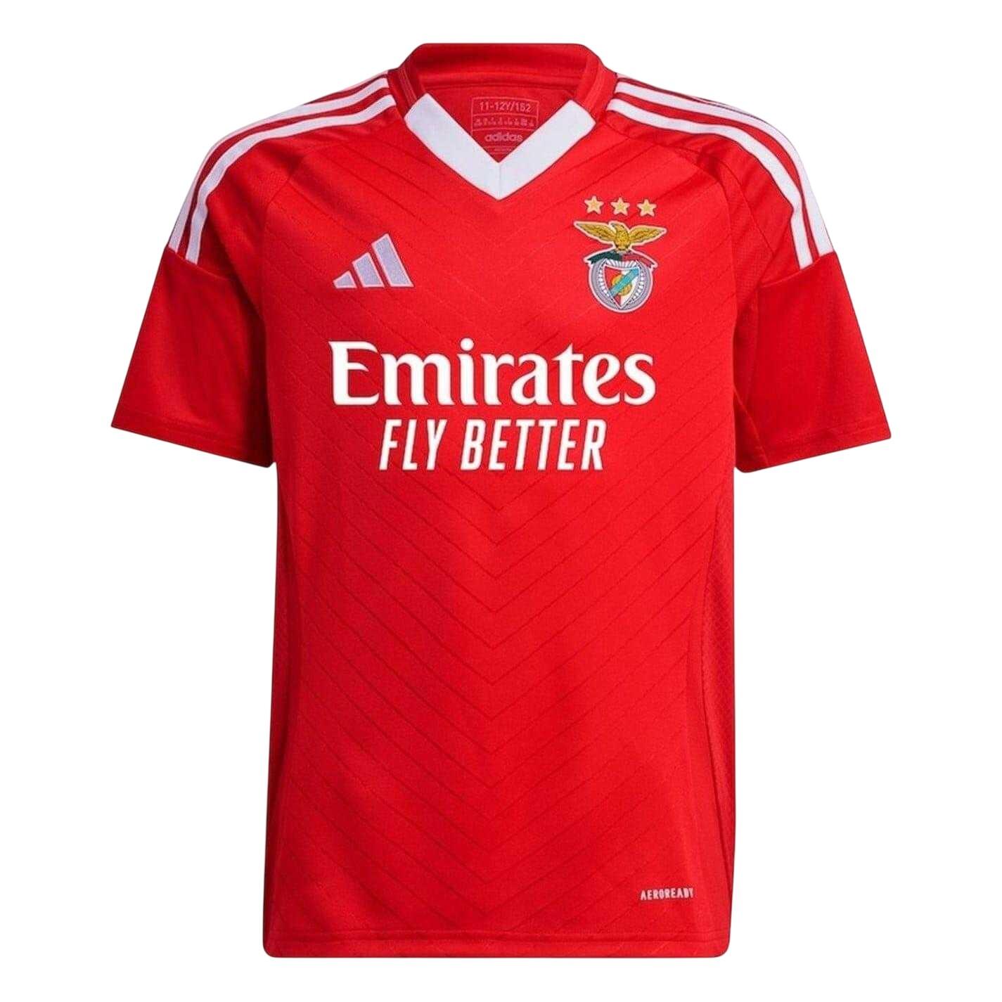 Adidas Childrens/Kids 2024/2025 SL Benfica Football Shirt