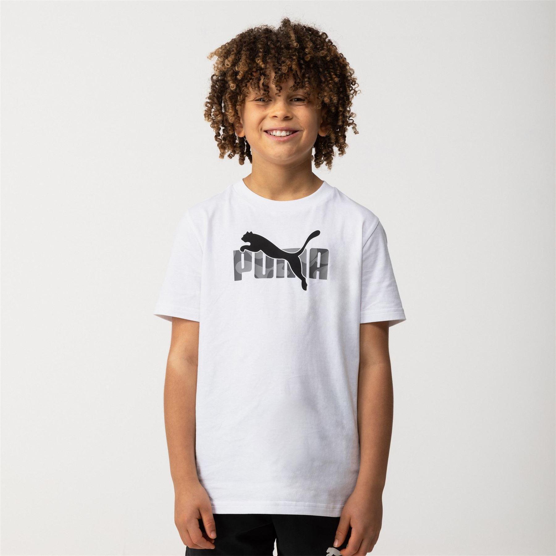 Puma Childrens/Kids Essentials Lab Logo T-Shirt
