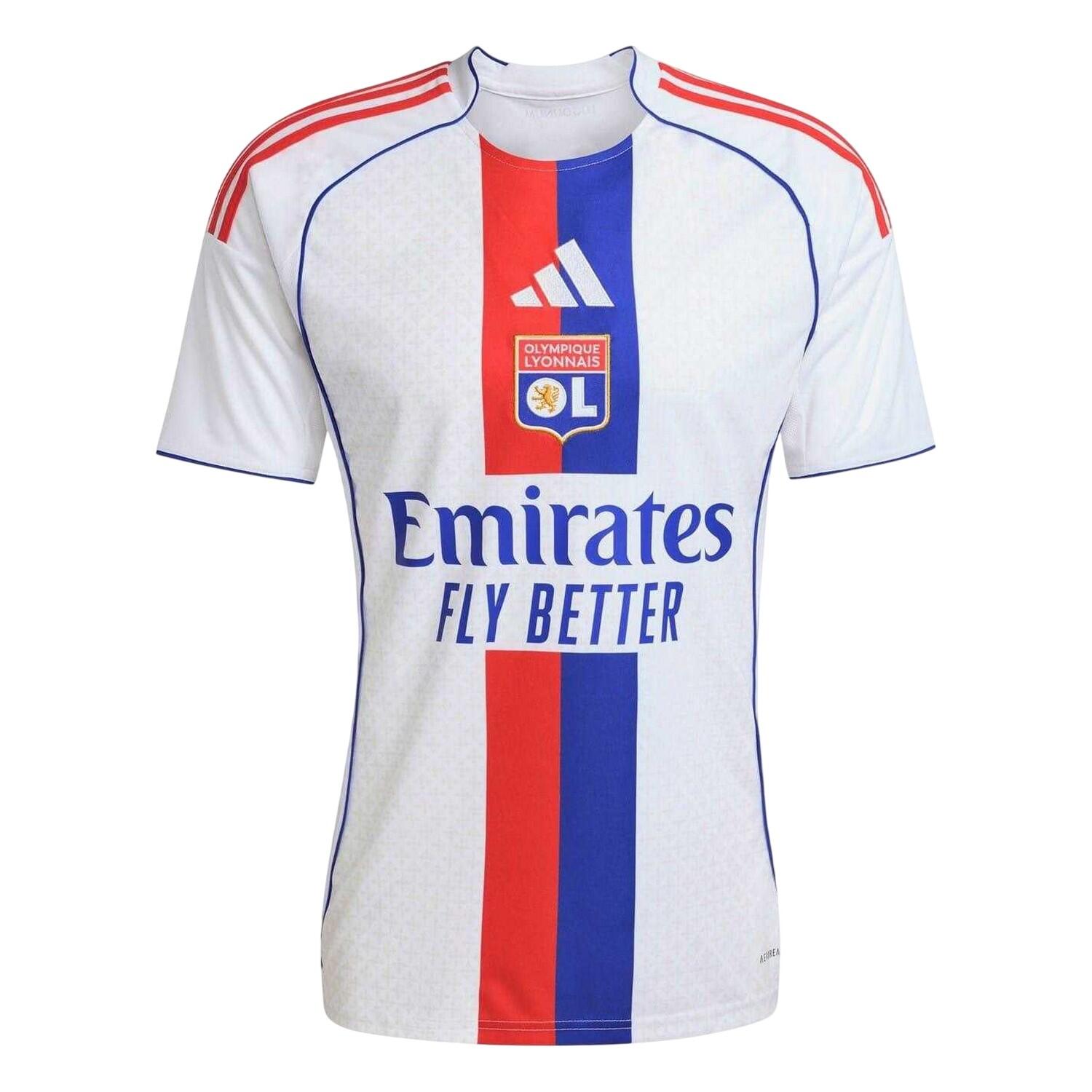 Adidas Unisex Adult 2025/2026 Olympique Lyonnais Home Shirt