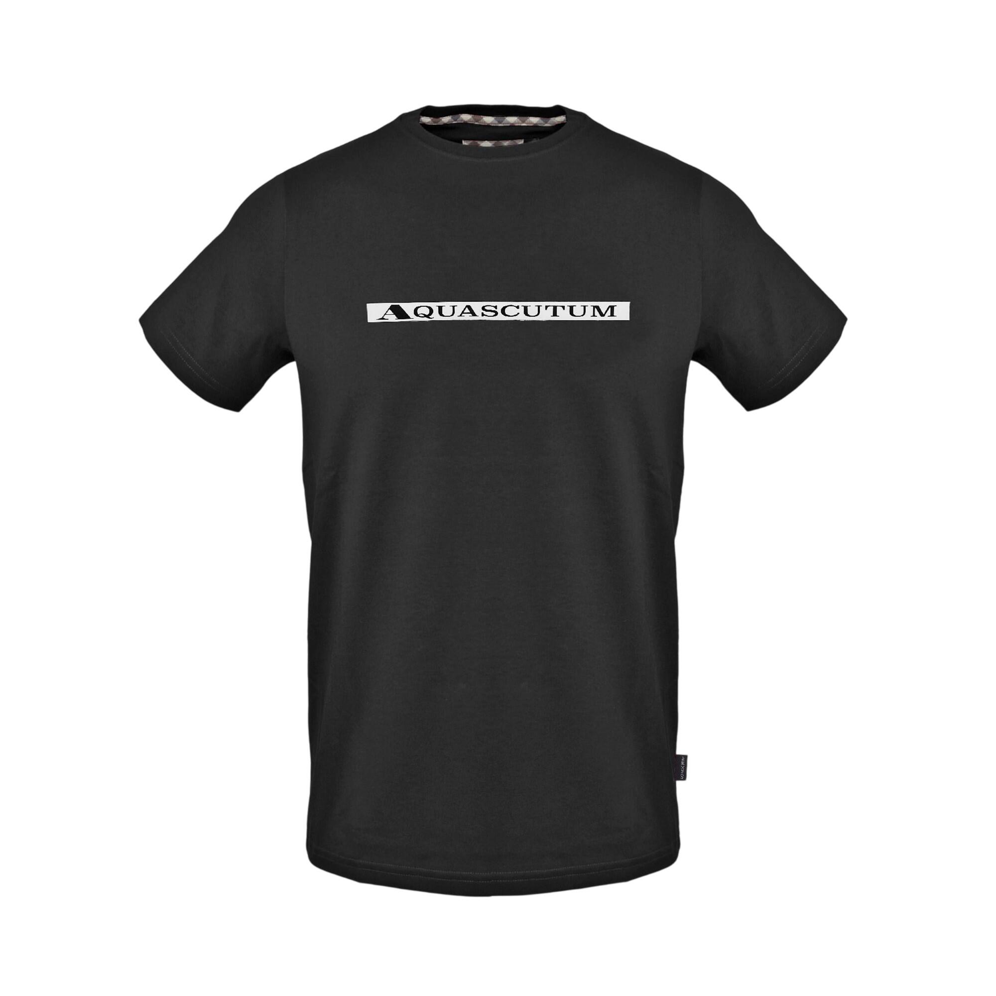 Aquascutum Mens Club Check T-Shirt