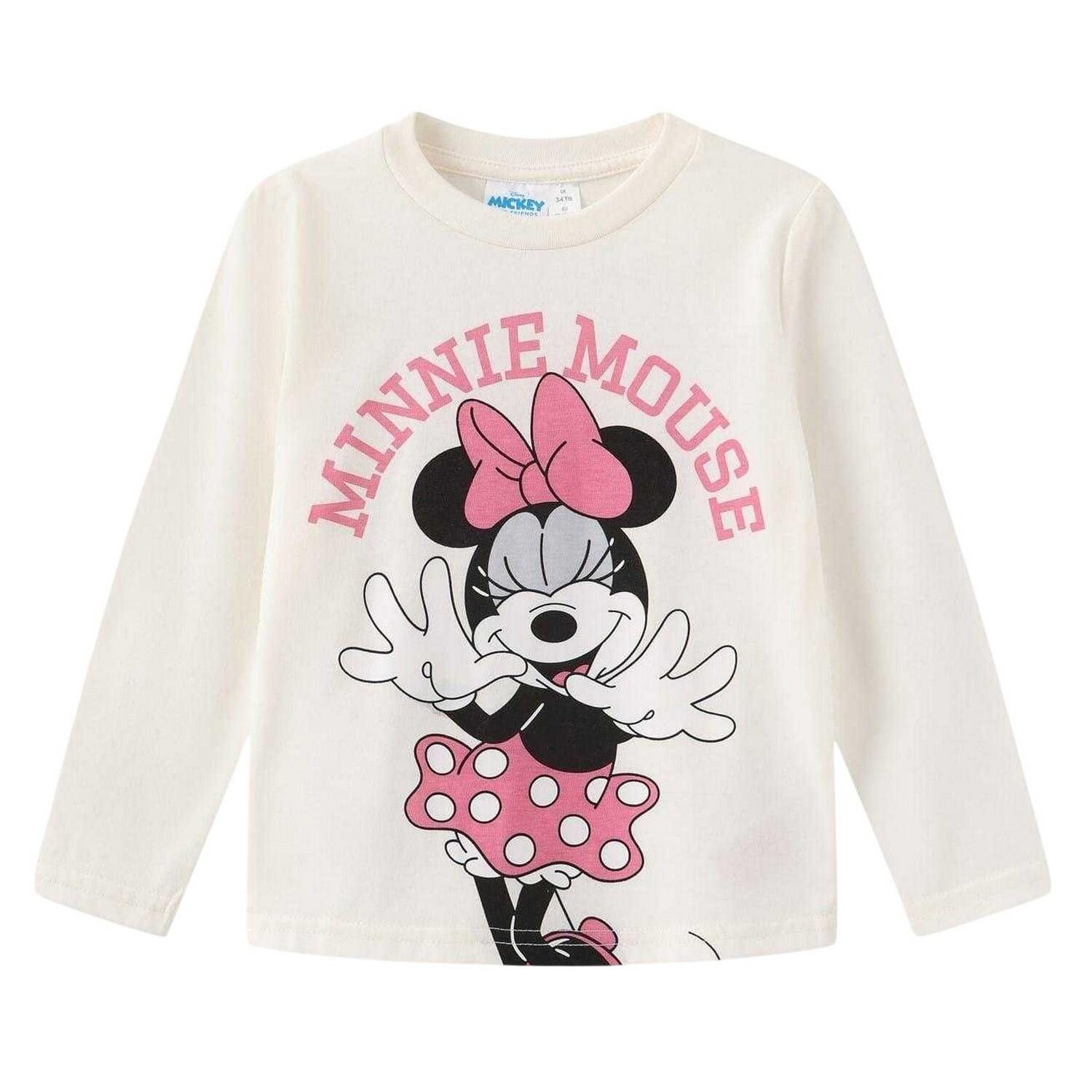 Disney Childrens/Kids Minnie Mouse Big Smile T-Shirt