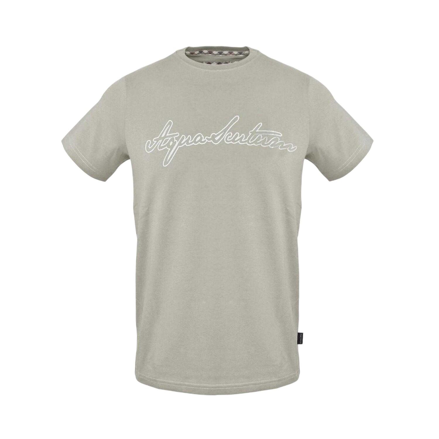 Aquascutum Mens Logo Jersey Cotton T-Shirt