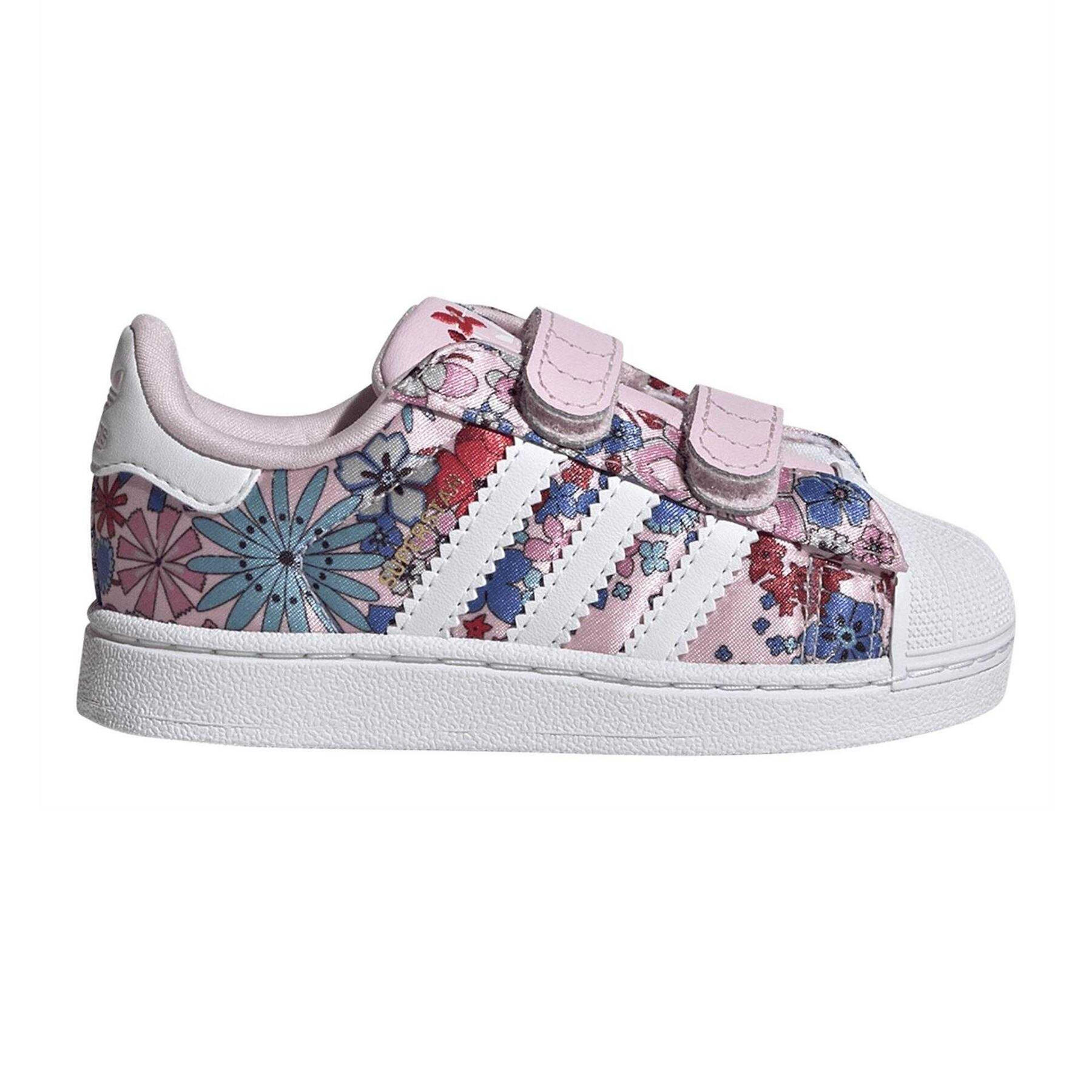 Adidas Childrens/Kids Superstar Floral Trainers