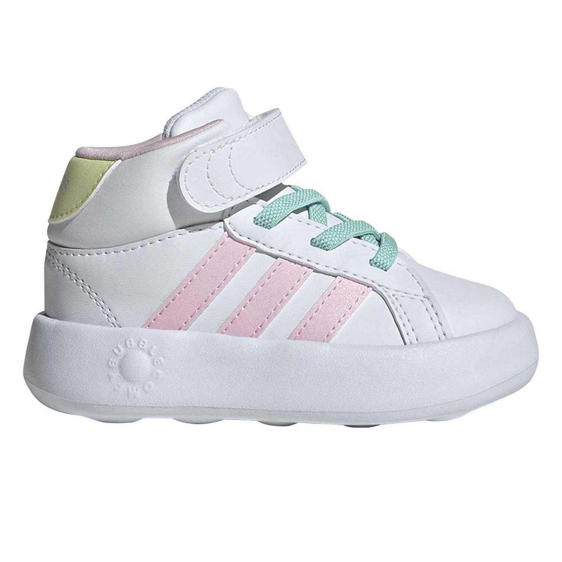 Adidas Childrens/Kids Grand Court Mid Calf Trainers