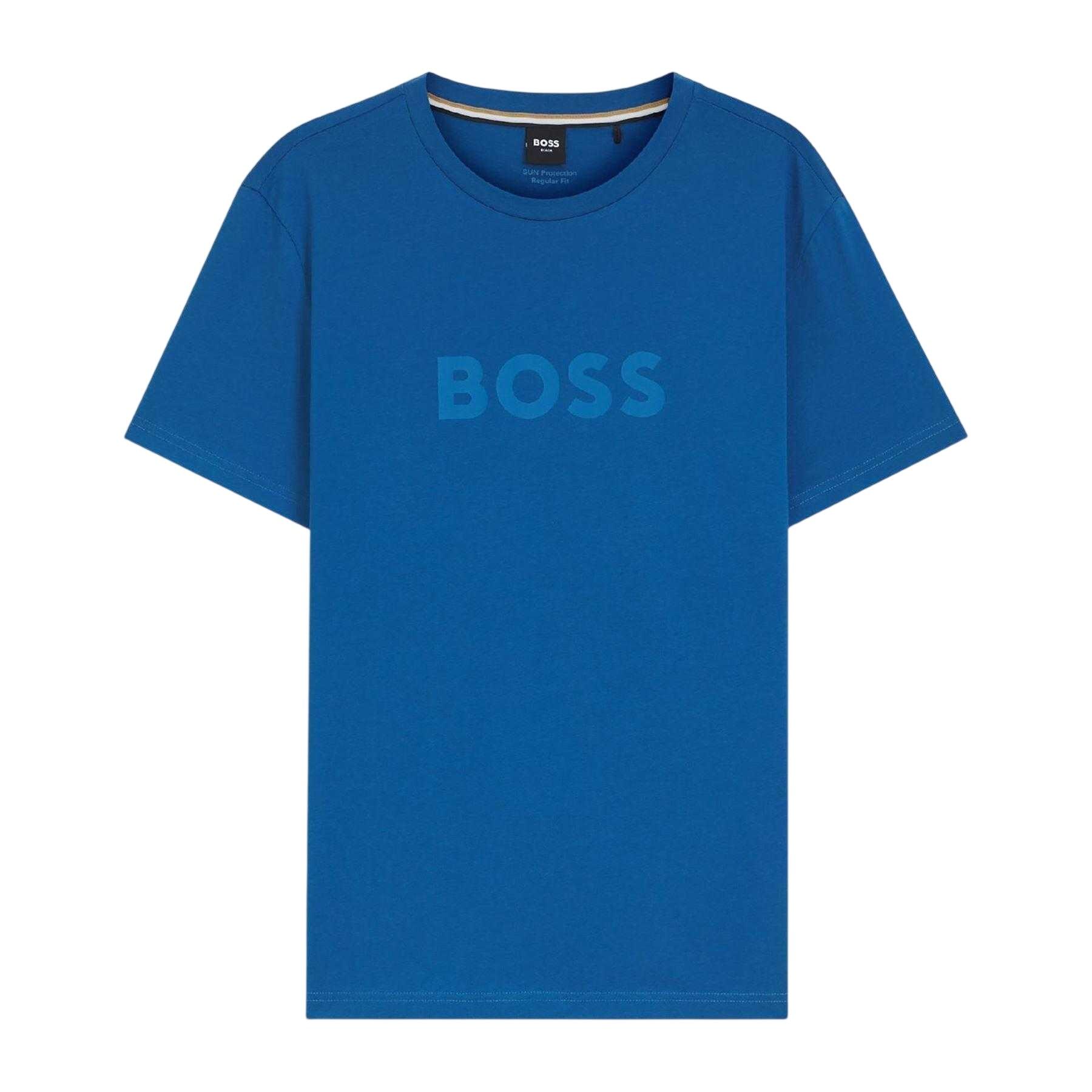 Boss Mens Logo Cotton T-Shirt