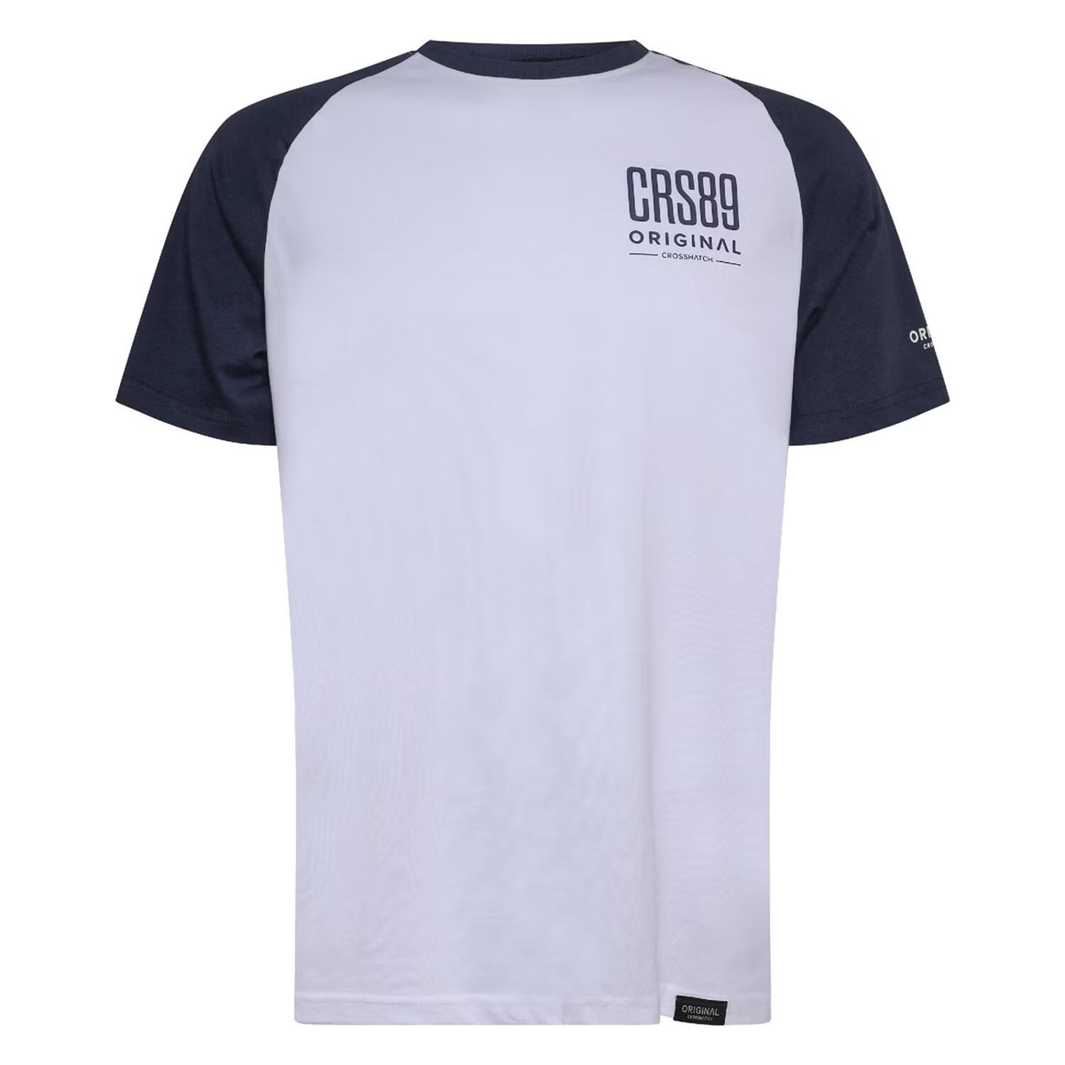 Crosshatch Mens Bretsby Logo Cotton T-Shirt