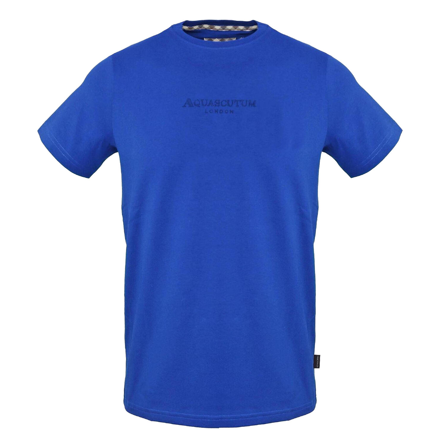 Aquascutum Mens Text Logo T-Shirt