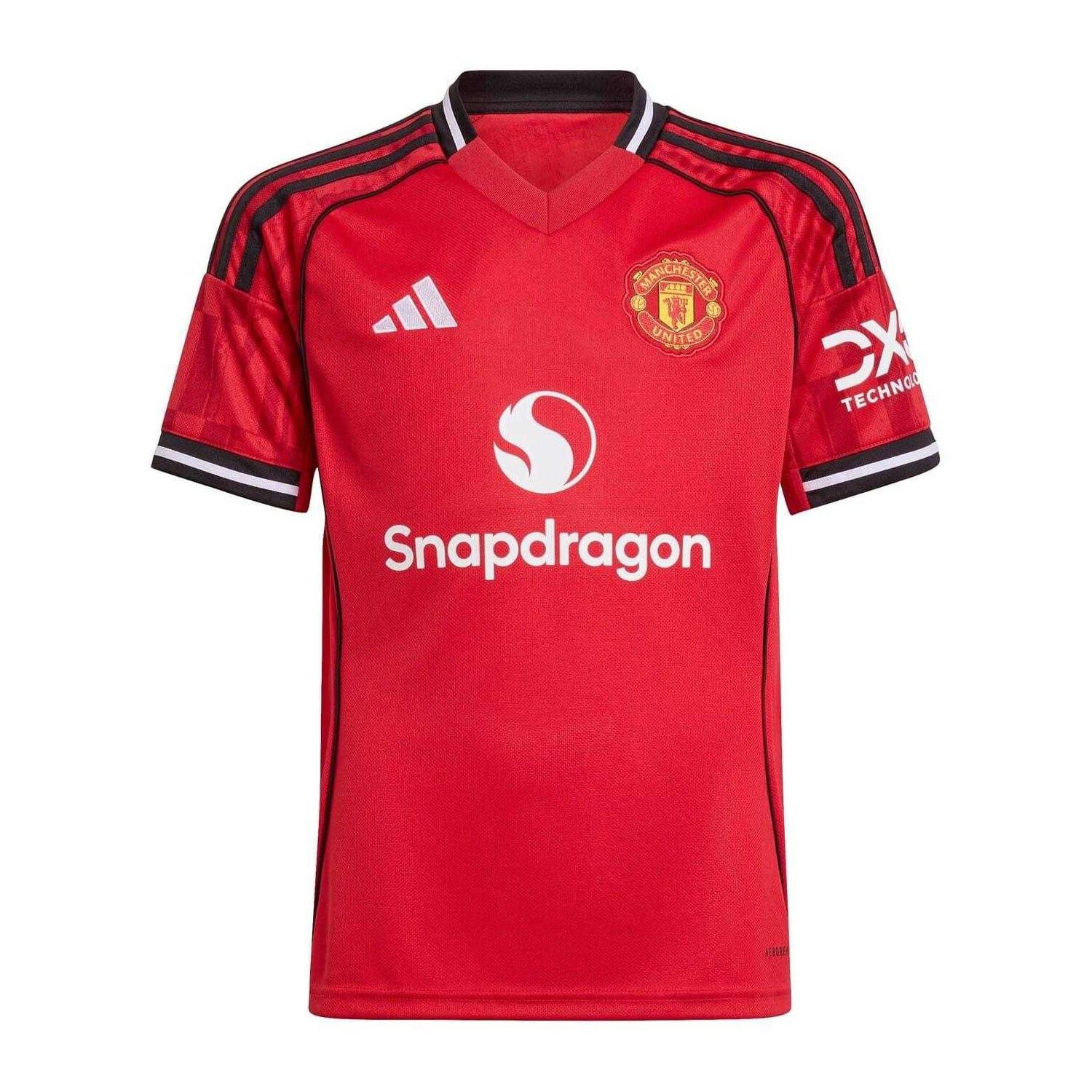 Adidas Childrens/Kids 2025/2026 Manchester United FC Football Shirt