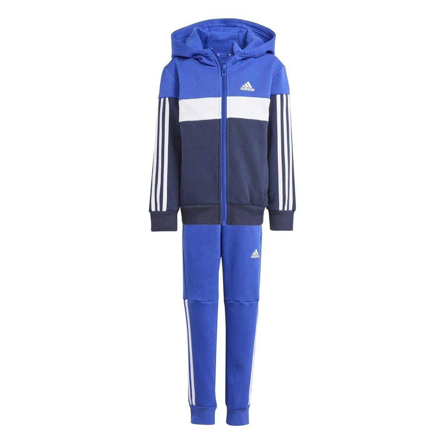 Adidas Childrens/Kids Colour Block Fleece Tracksuit