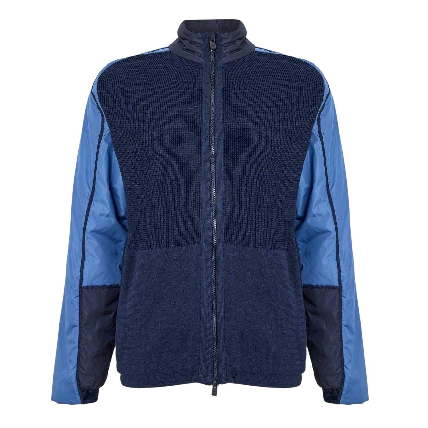 Boss Mens Panoramico Knitted Full Zip Top