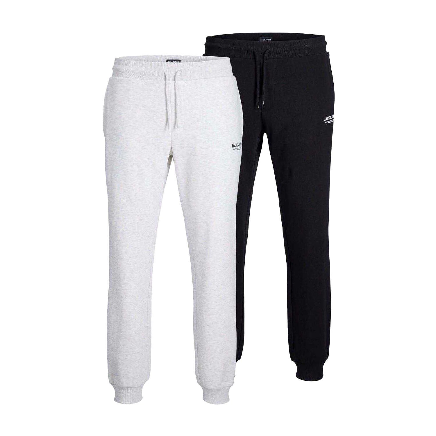Jack And Jones Mens Slim Joggers (Pack of 2)