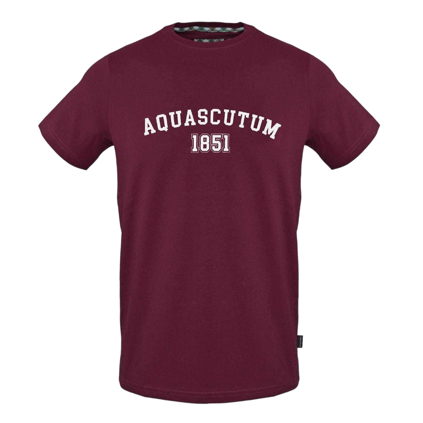 Aquascutum Unisex Adult 1851 Logo Cotton T-Shirt