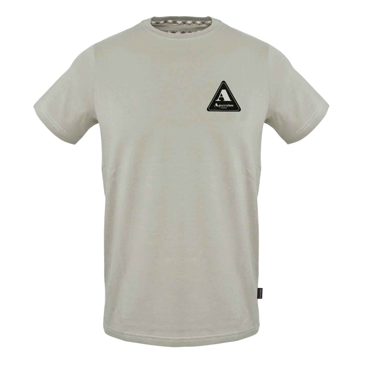Aquascutum Mens Triangle Logo T-Shirt