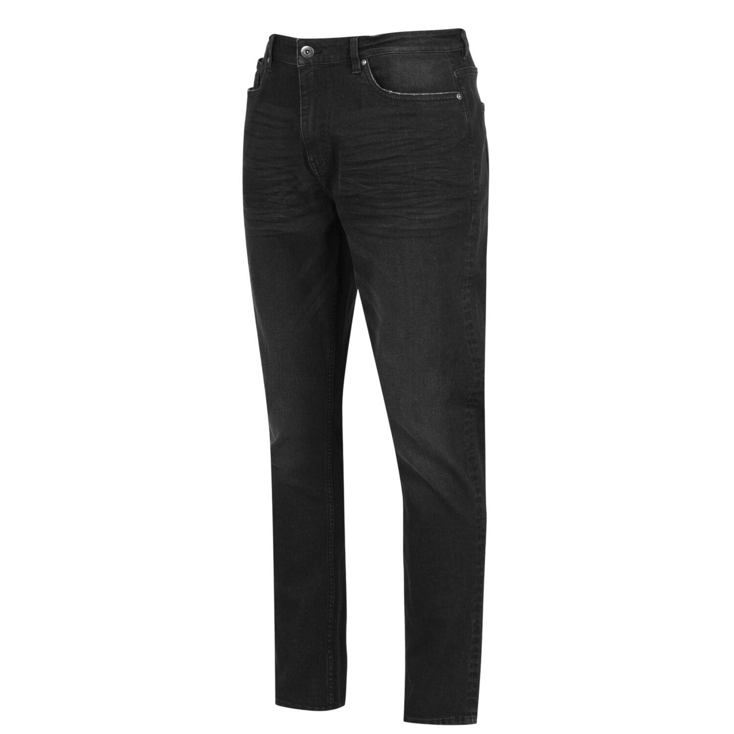 Firetrap Mens Plain Slim Jeans