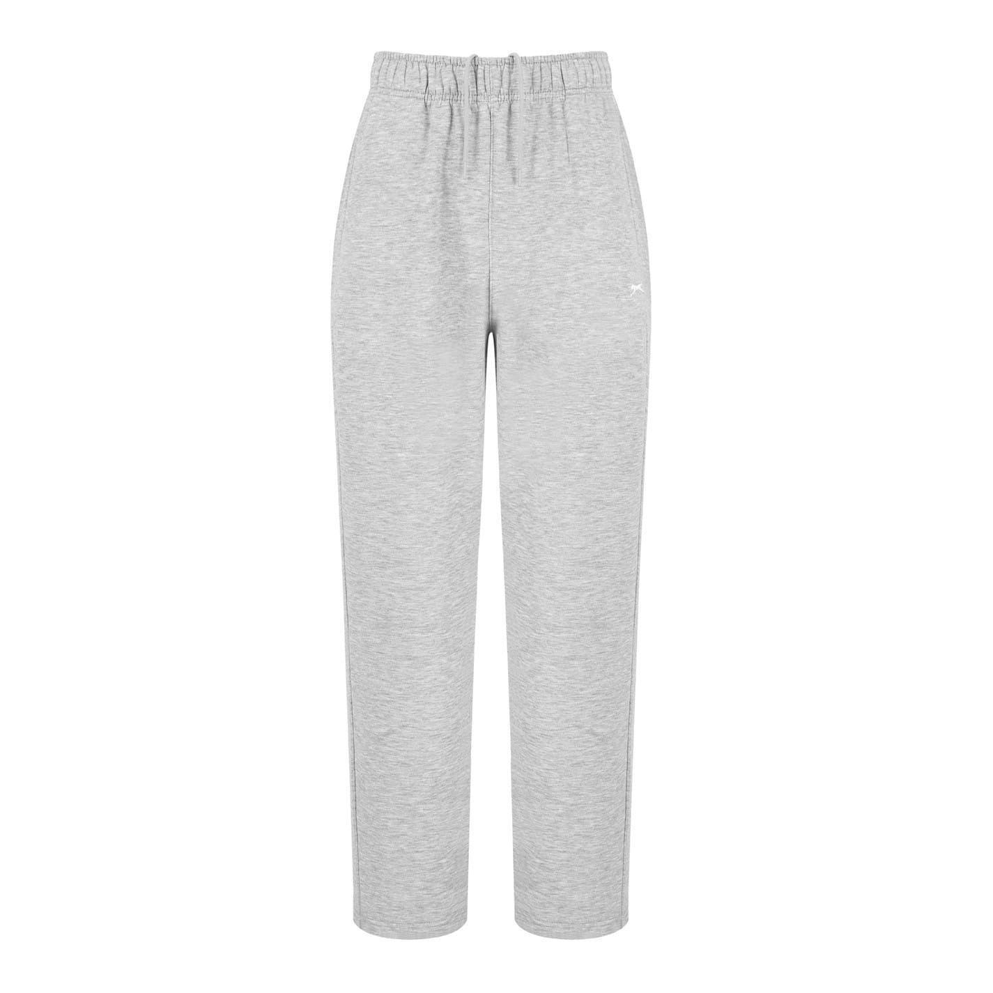 Slazenger Mens Fleece Open Hem Trousers