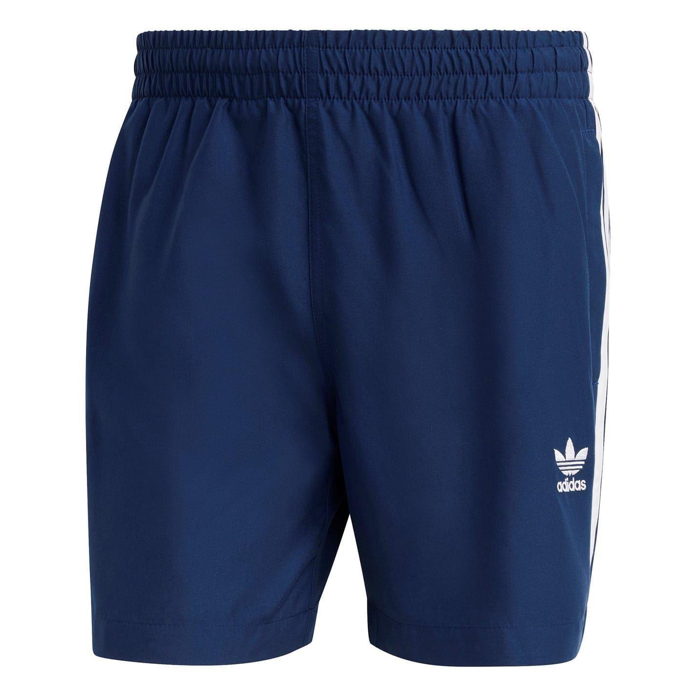 Adidas Mens Originals 3 Stripes Swim Shorts