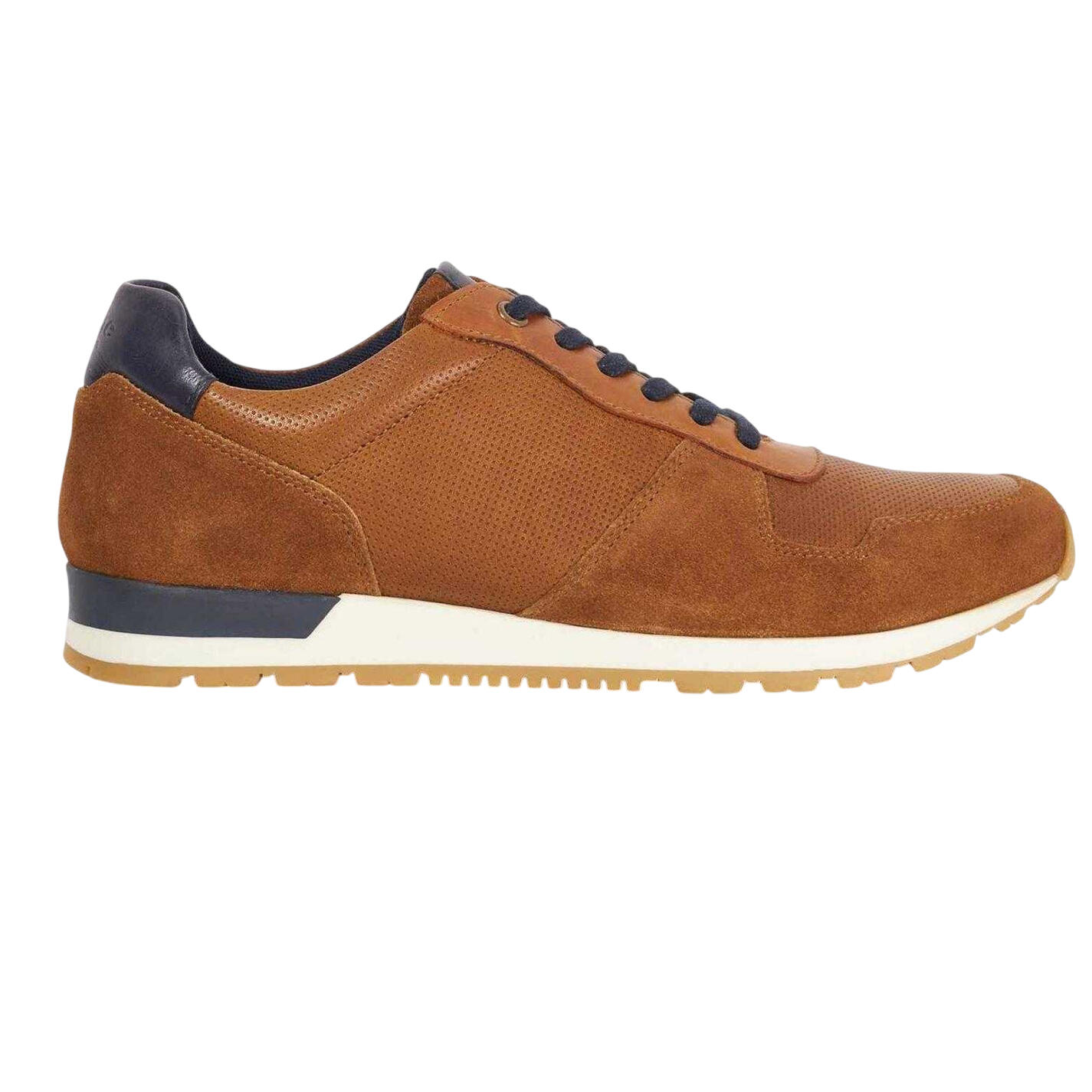 Dune London Mens Toronto Suede Trainers