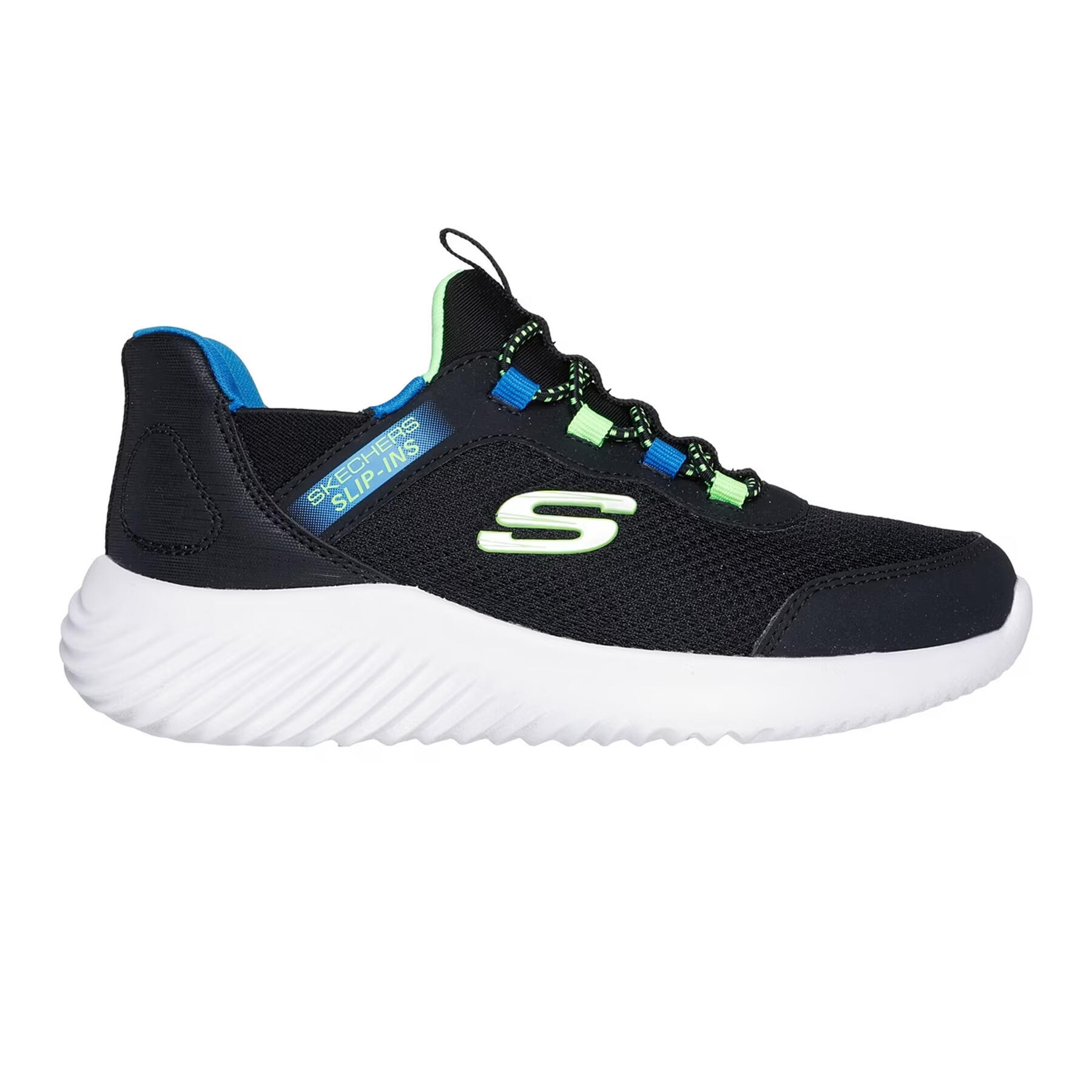 Skechers Childrens/Kids Bounder Brisk Burst Mesh Slip-In Trainers