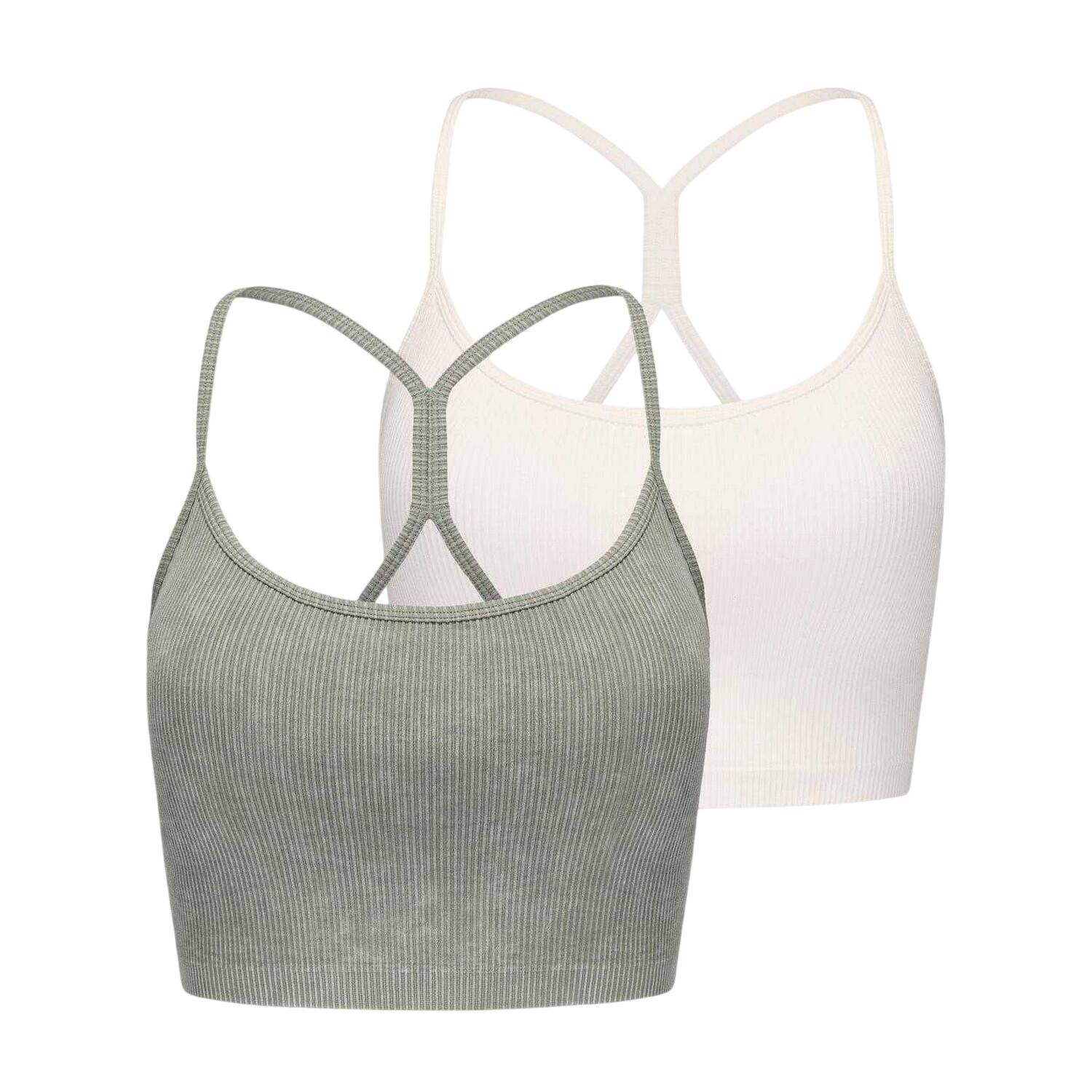 Slazenger Womens/Ladies Snug Fit Bralette (Pack of 2)