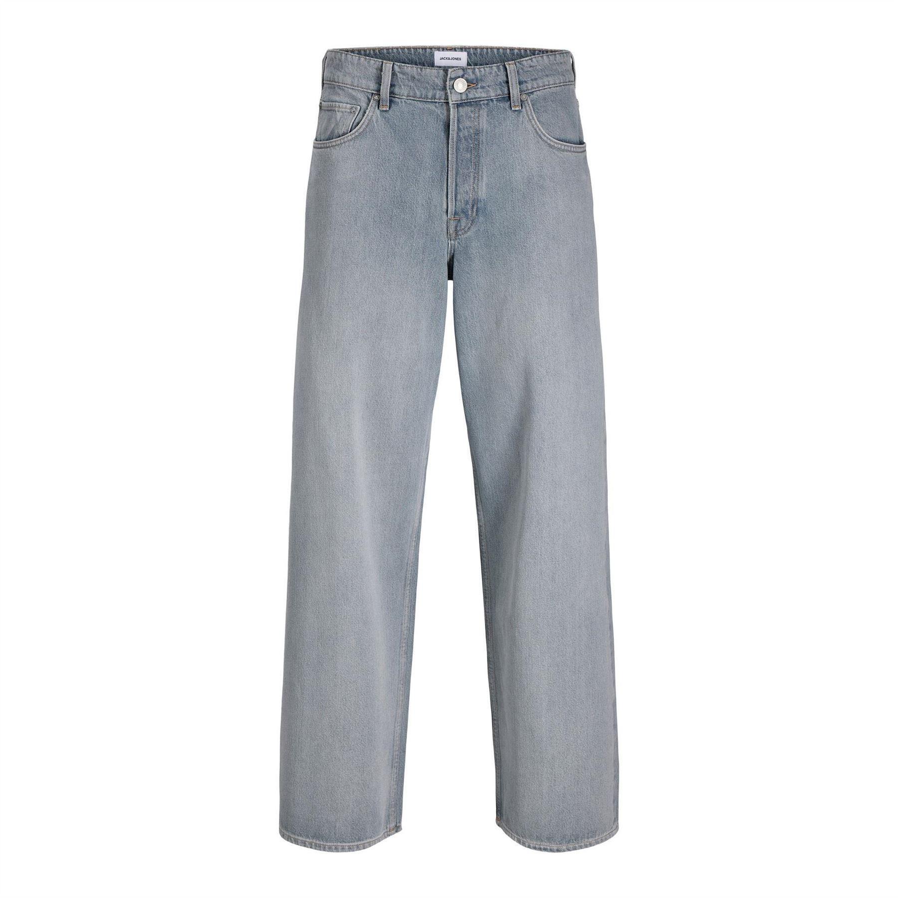 Jack And Jones Mens Dave Classic 244 Wide Leg Jeans