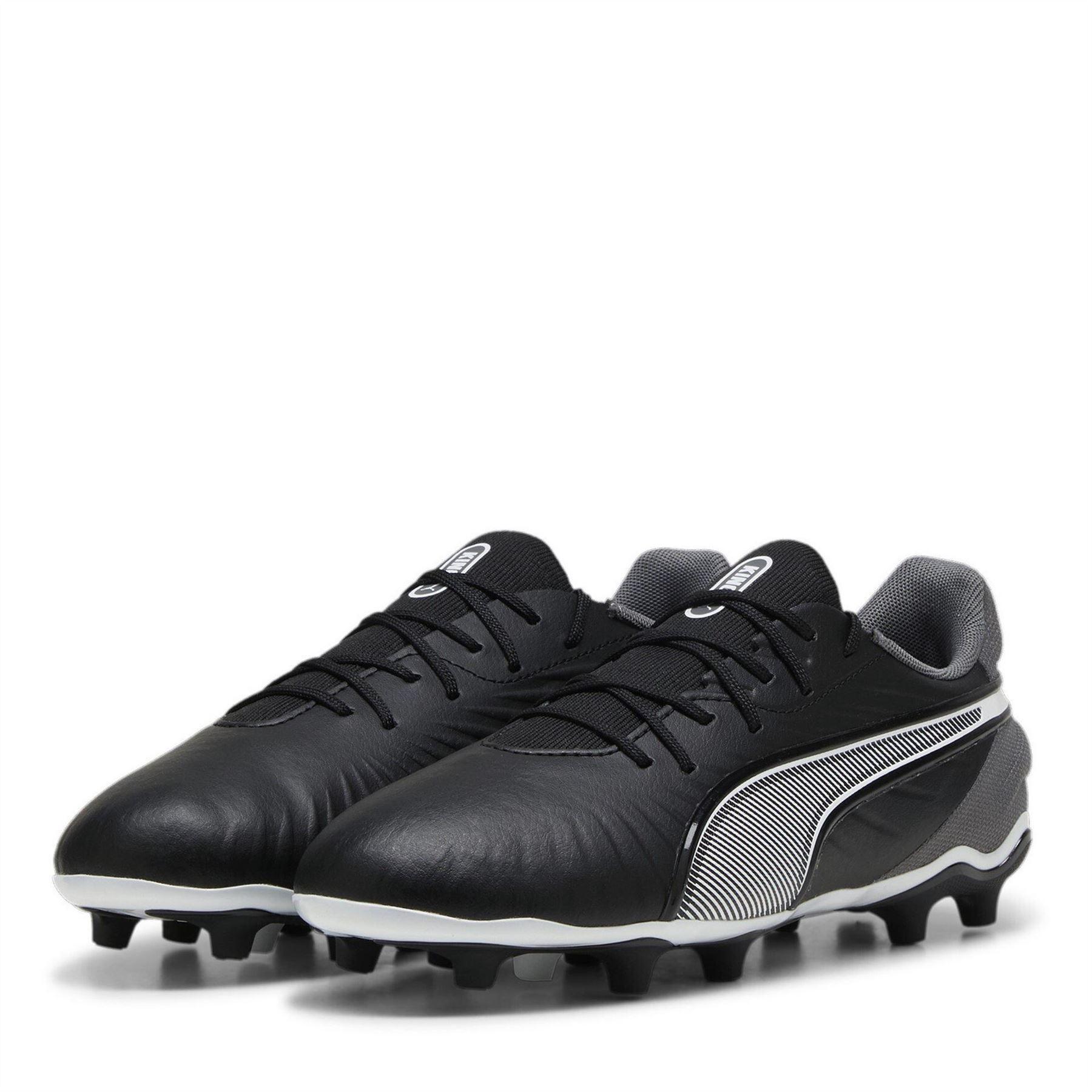 Puma Childrens/Kids King Match Firm Ground Football Boots