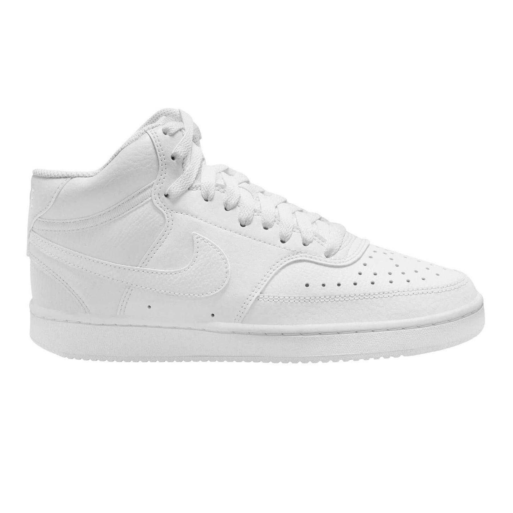 Nike Womens/Ladies Court Vision Flat High Top Trainers