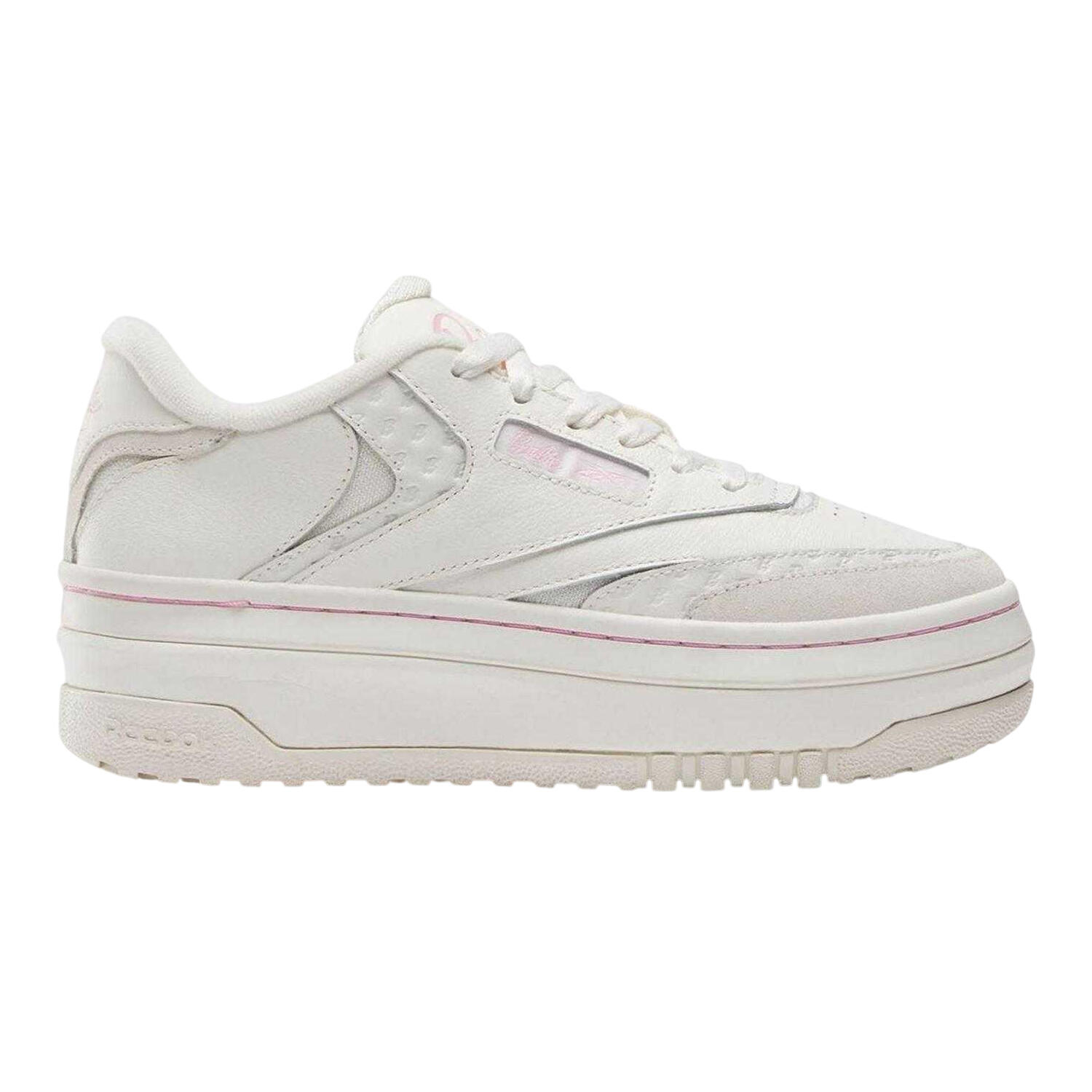 Barbie Womens/Ladies Barbie Leather Platform Trainers