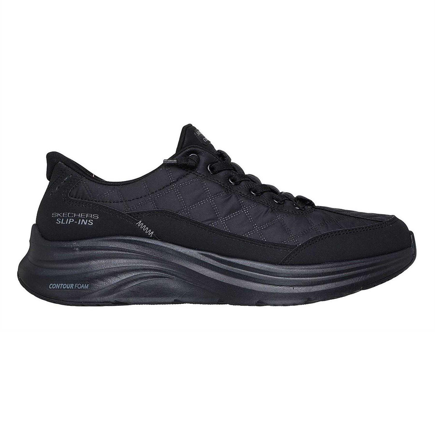 Skechers Mens Quilted Comfort Trainers