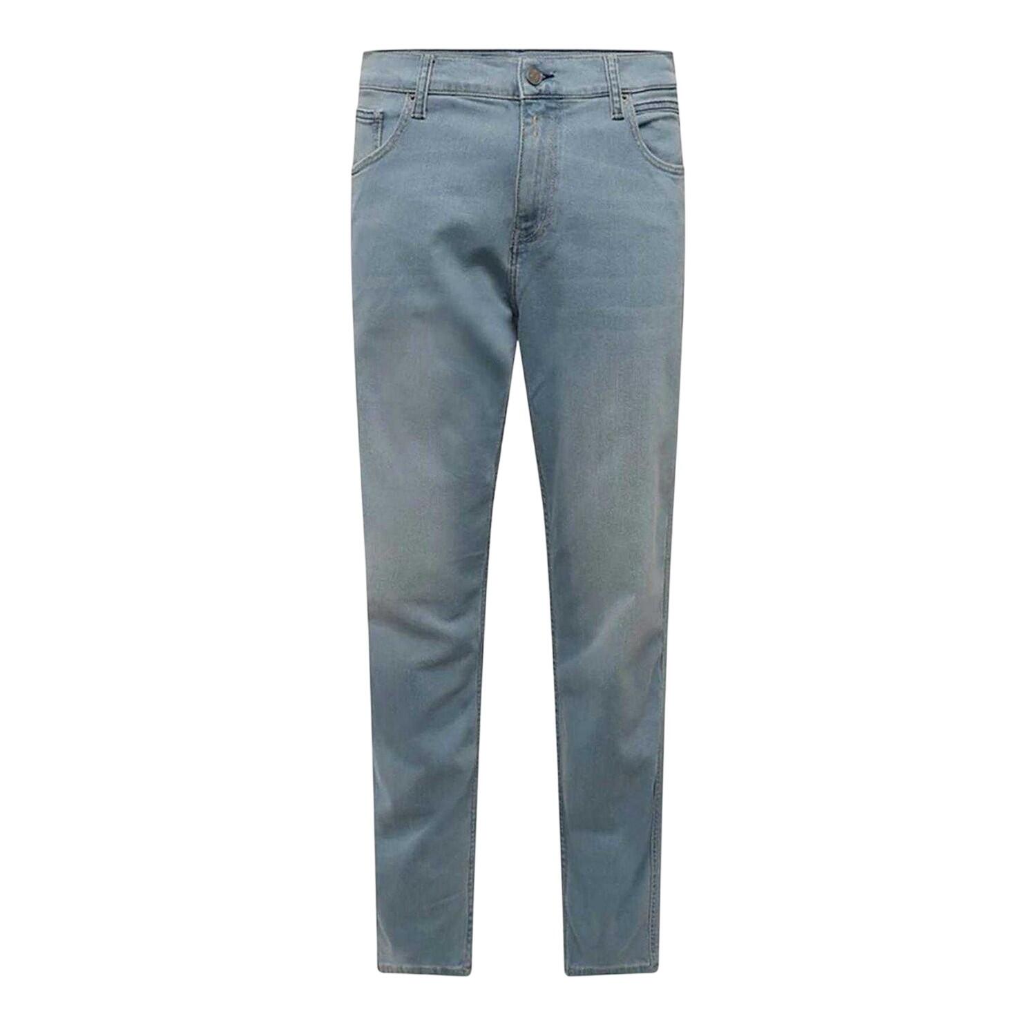 Replay Mens Sandot Straight Leg Tapered Jeans