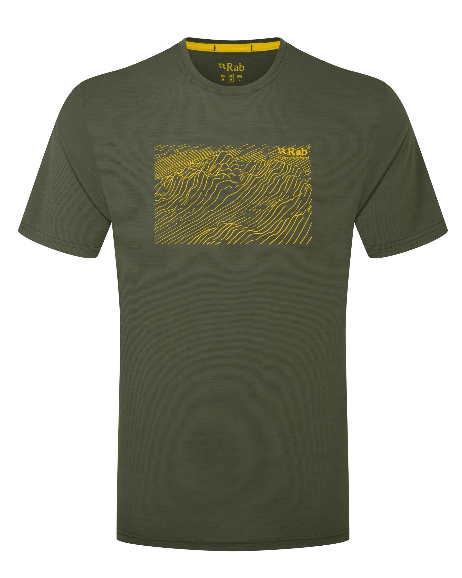 Rab Men's Syncrino Ridge Merino Tee Olive-picture-11