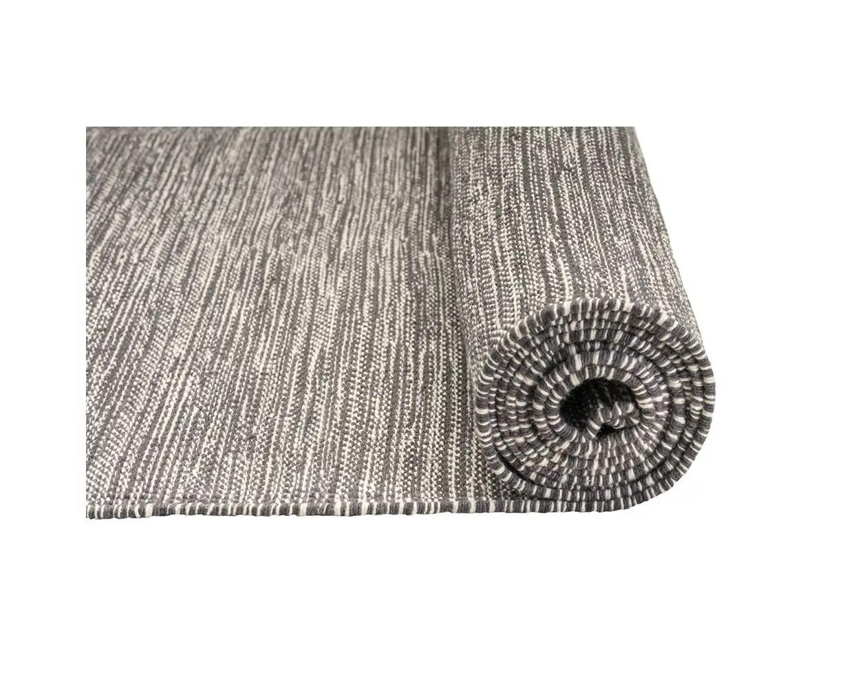 Alfombra de yoga Mysore de algodón orgánico de 183 cm. 2/3