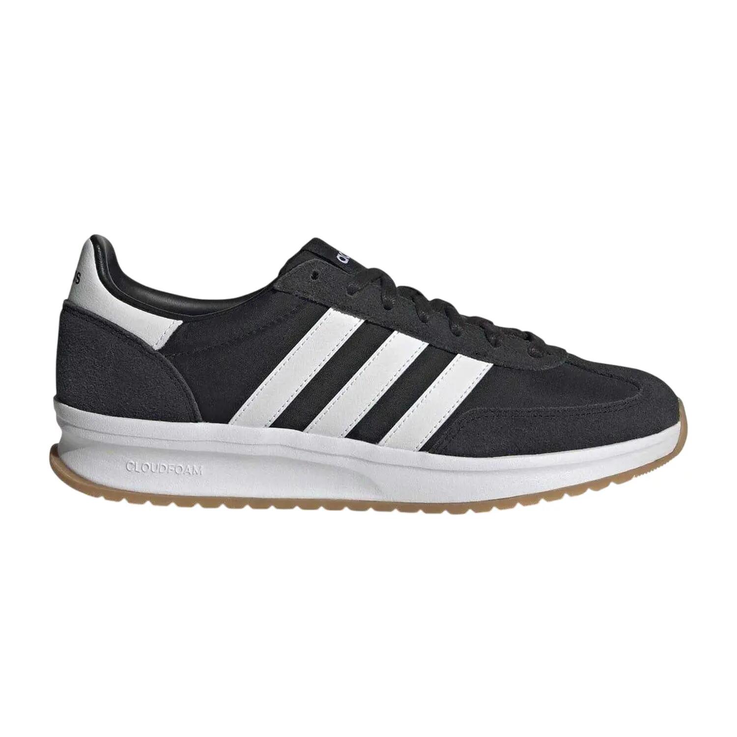 Adidas Mens Run 70s 2.0 Stripes Leather Trainers