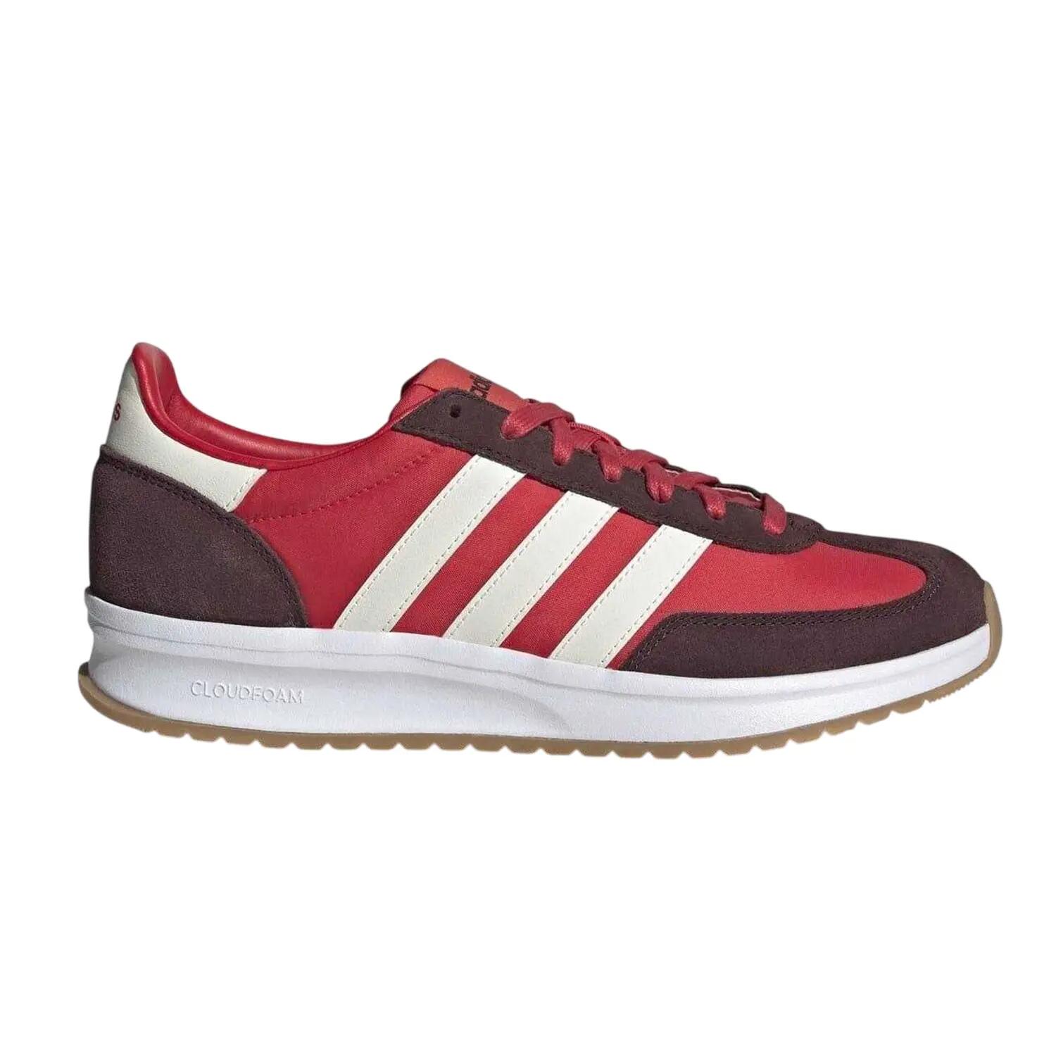 Adidas Mens Run 70s 2.0 Stripes Leather Trainers