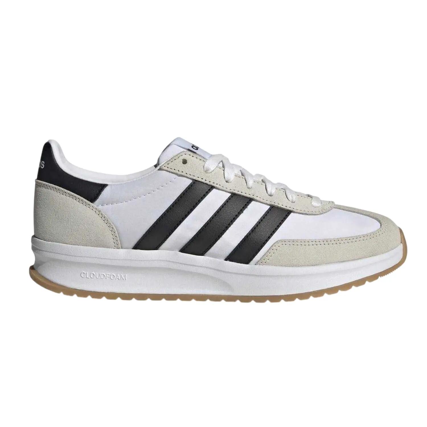 Adidas Mens Run 70s 2.0 Stripes Leather Trainers