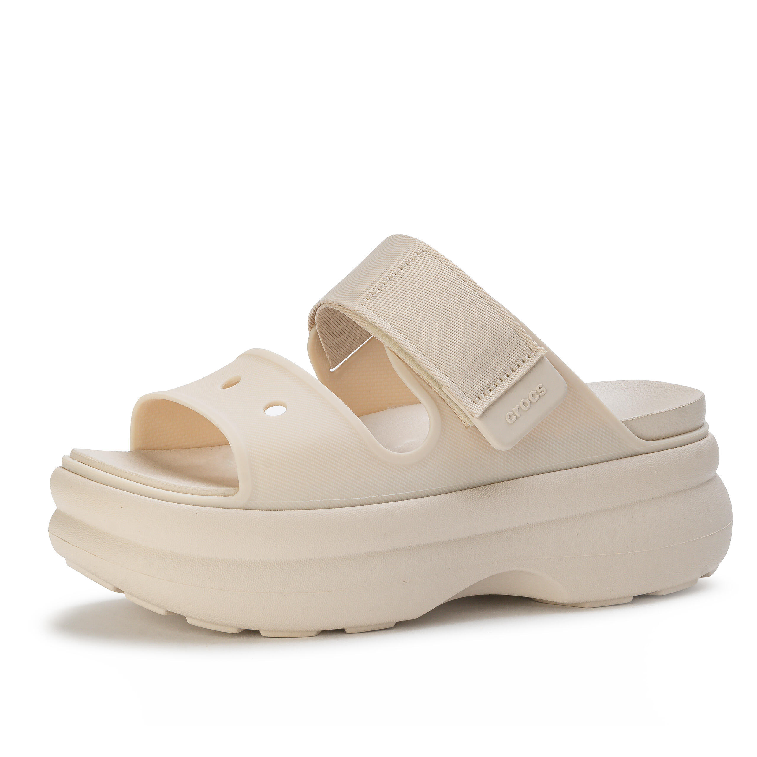 Sandały klapki damskie platformy Crocs SOHO TWO STRAP SANDAL 2/7