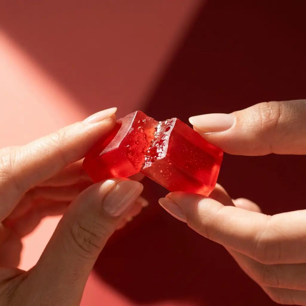 JUSTLOADING Gummy bar frutos rojos 31 g, 10 uds 2/3