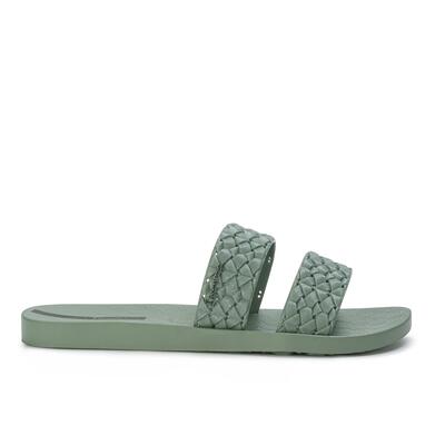 Dames slippers ipanema renda ii groene gevlochten bandjes