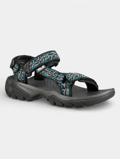 Sandali da Trekking Donna Terra Fi 5 Universal Turchese Nero