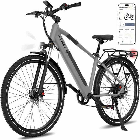 VTC électrique 29" 12,8Ah batterie amovible 80km BK7SPLUS, APP NFC