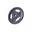 GORILLA SPORTS Hantelscheibe Guss Gripper Schwarz 0,5-20 KG