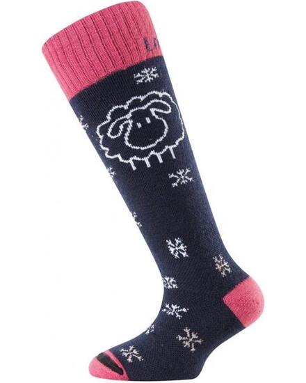 Enfants - Cyclisme - Chaussettes - Laine mérinos, renforcées, chaudes - noir