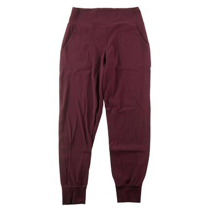 Refurbished - Leggings Damen Cropped Joggers Bordeaux - Wie neu