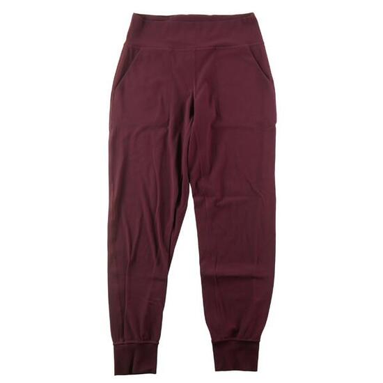 Refurbished - Leggings Damen Cropped Joggers Bordeaux - Wie neu