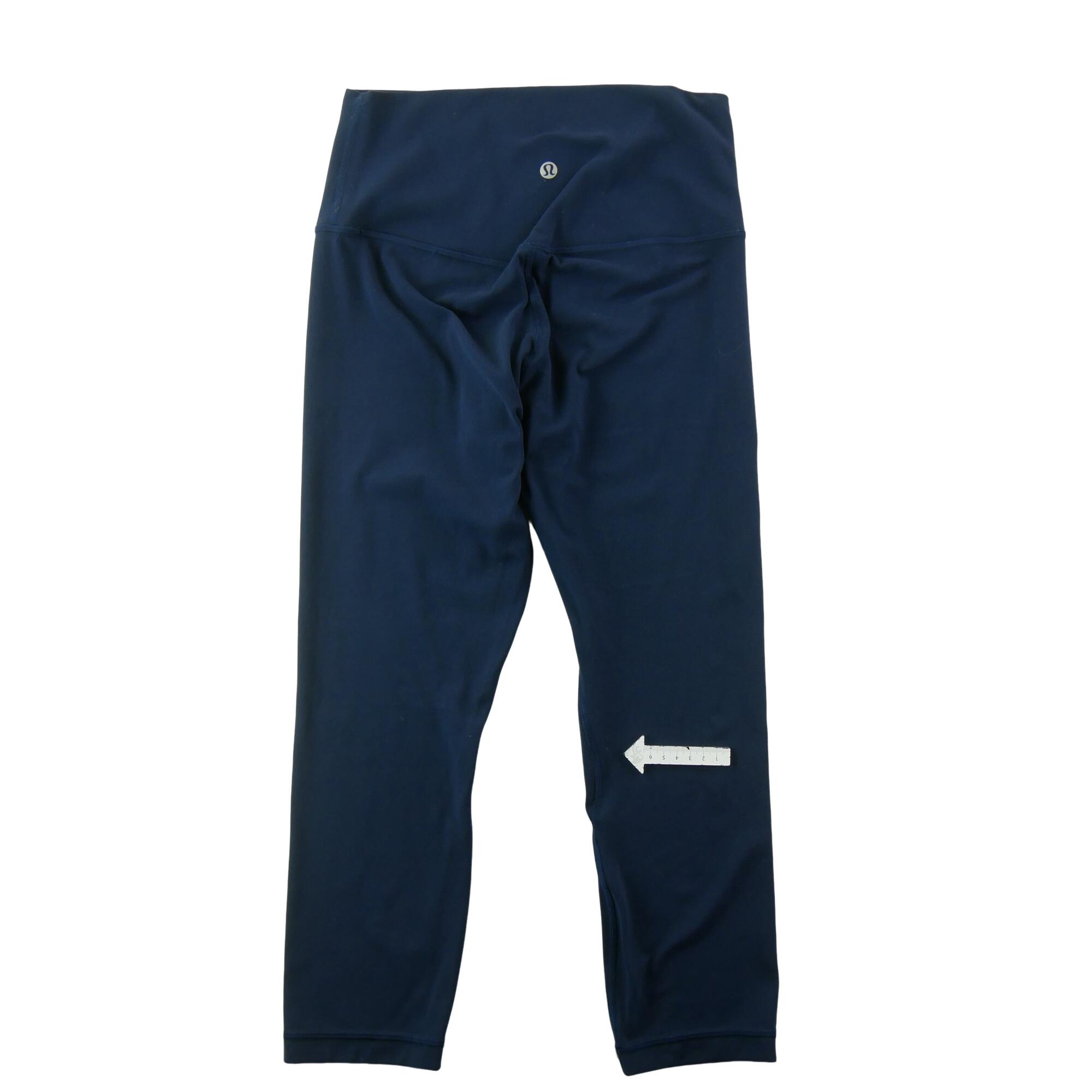 Second life - Lululemon legginsy damskie do jogi marine - Stan dobry 6/7