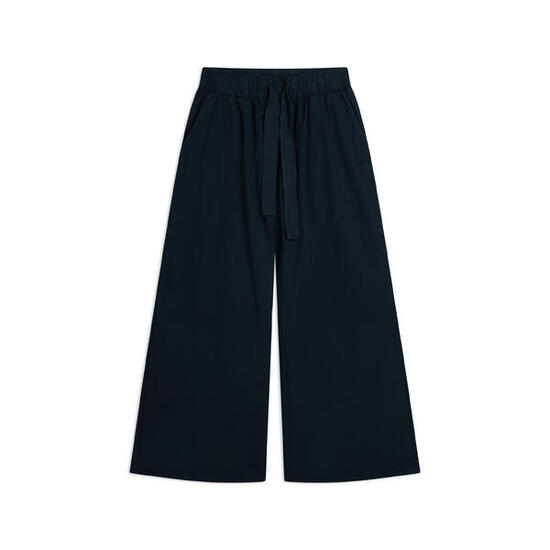 Pantalon de sport pour femmes à coupe large en coton élastique