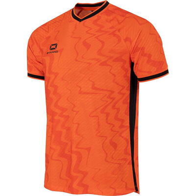 Stanno wave shirt korte mouw heren - oranje/zwart