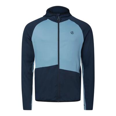 Heren assimilate vi stretch tussenlaag met capuchon en volledige rits