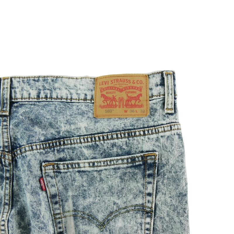 Second life - Blugi bărbați W36/L32 Levi Strauss 569 Loose Fit - Ca nou