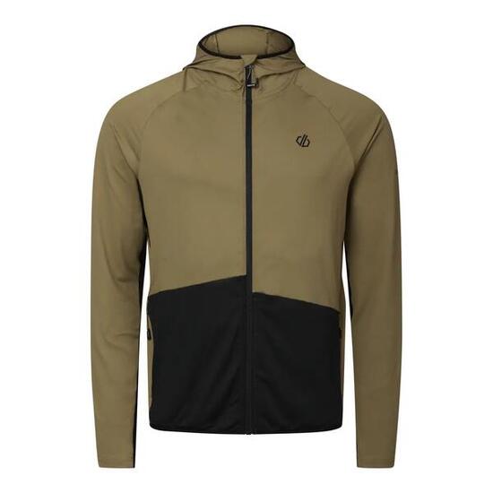 Felpa con cappuccio elasticizzata Assimilate VI da uomo con cerniera completa