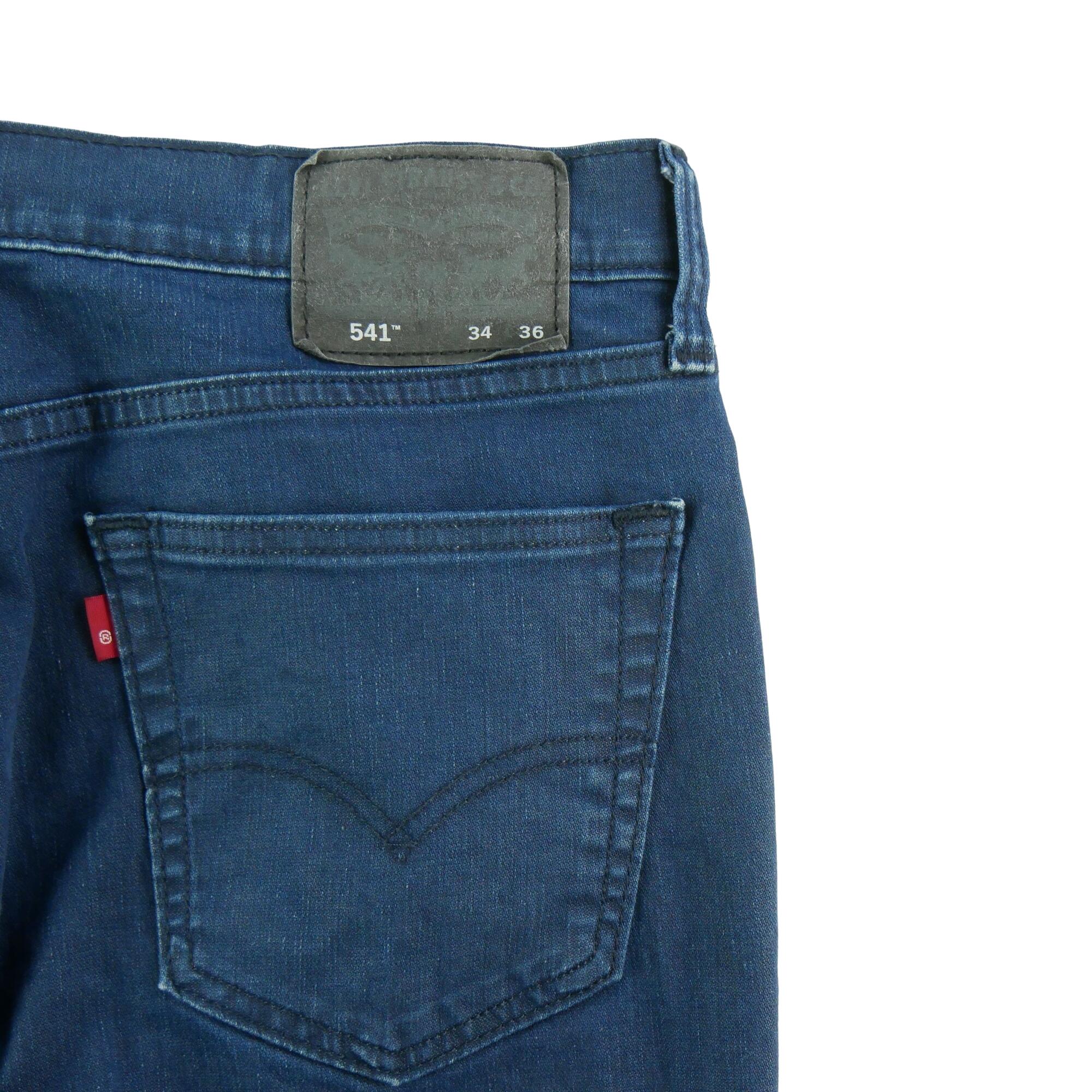 Segunda Vida - Jeans Hombre W34/L36 Levi Strauss 541 - Muy Bueno 7/7